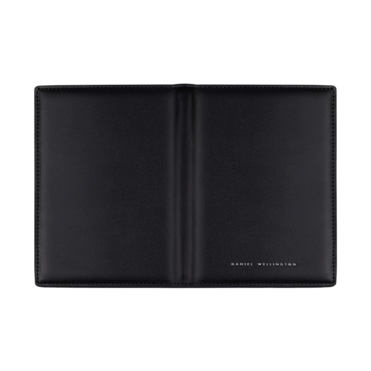 Porta Passaporto Uomo Daniel Wellington in Pelle Nera Liscia DW01900034