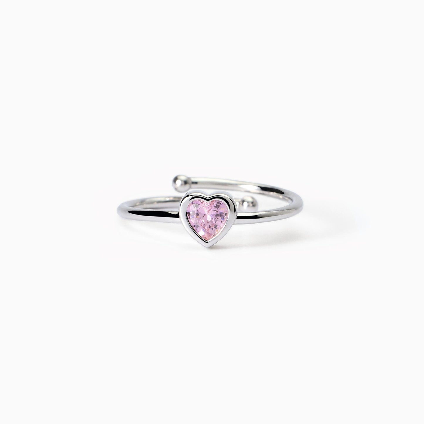 Anello Bimba Mabina in Argento Petit Coeur 523412: Un Dolce Simbolo di Amore e Tenerezza