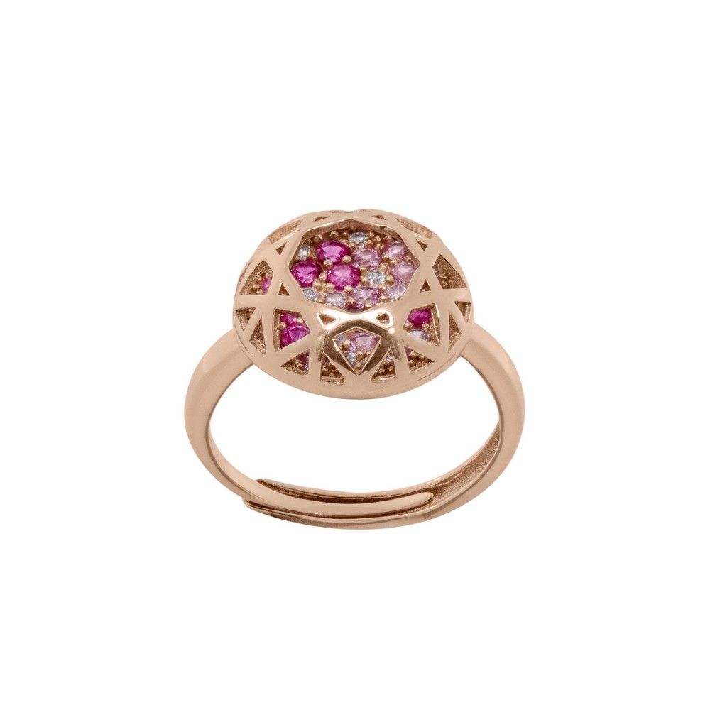 Anello Chimiama in Argento 925 con Colore Degradè Tormalina - Codice: 110120