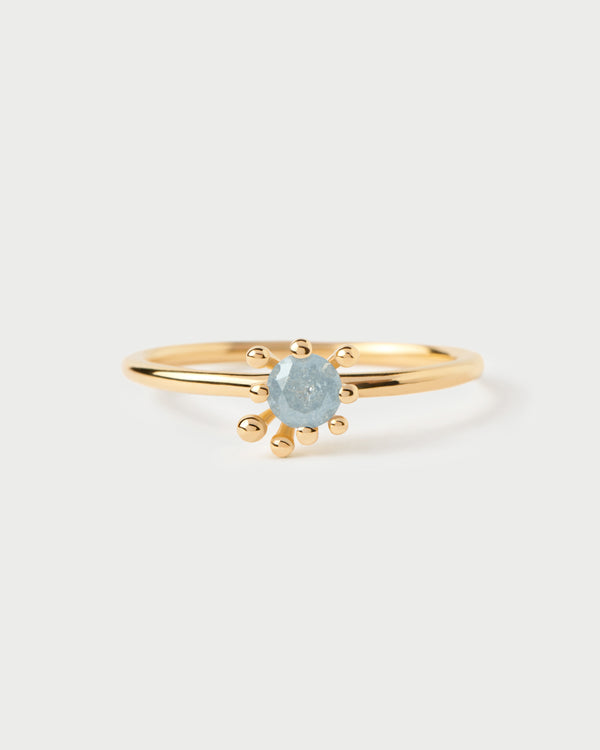 Anello Fleur con Zirconi Grigi | AN01-C93-08