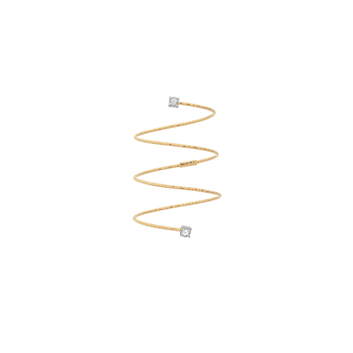 Anello MagicWire Collezione Silenzio - Oro Giallo 18kt e Diamanti - SKU 62-AS-GD-01