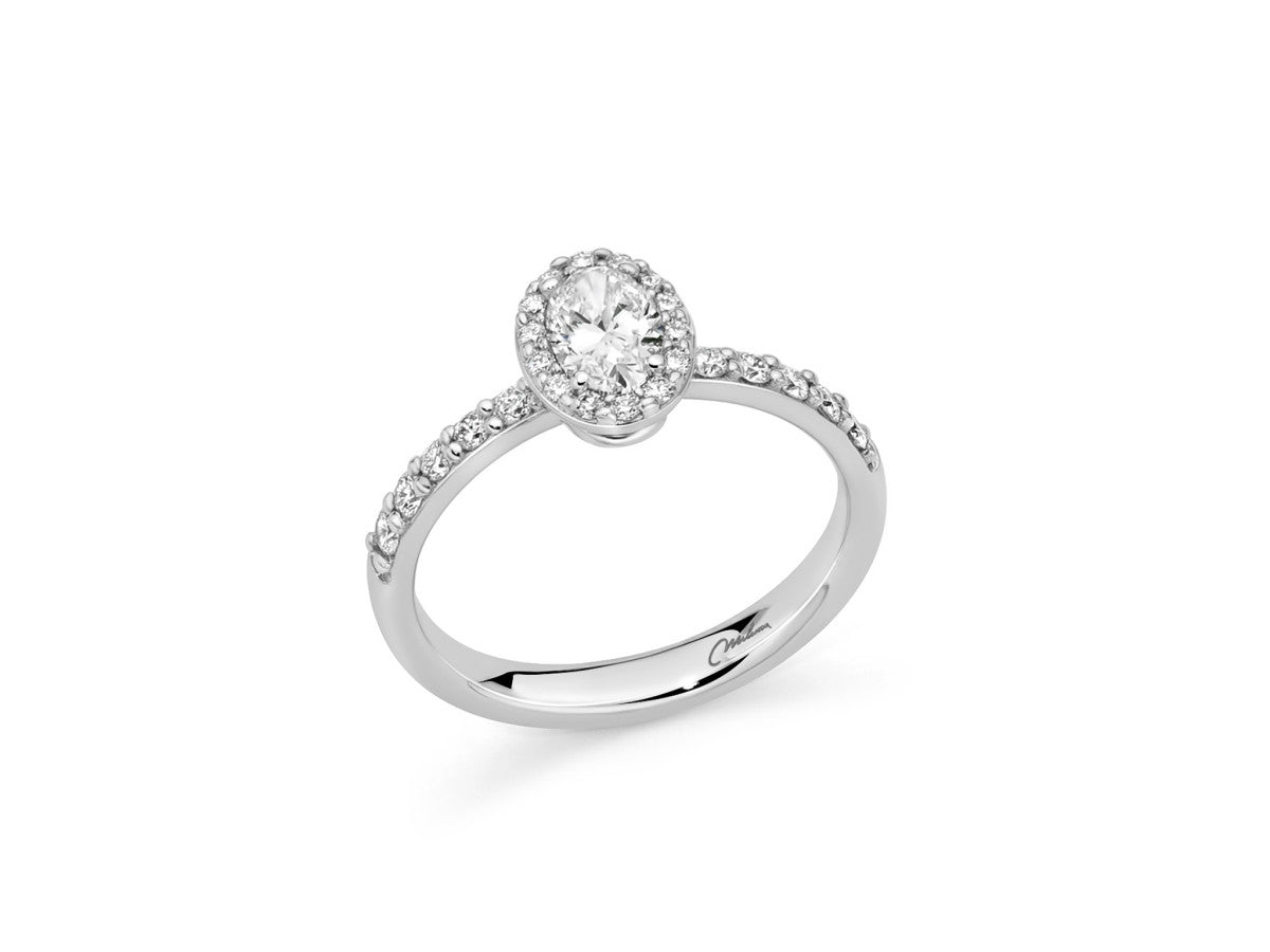 Anello Miluna Premium Diamonds in Oro 750 con Diamante Certificato - 387983