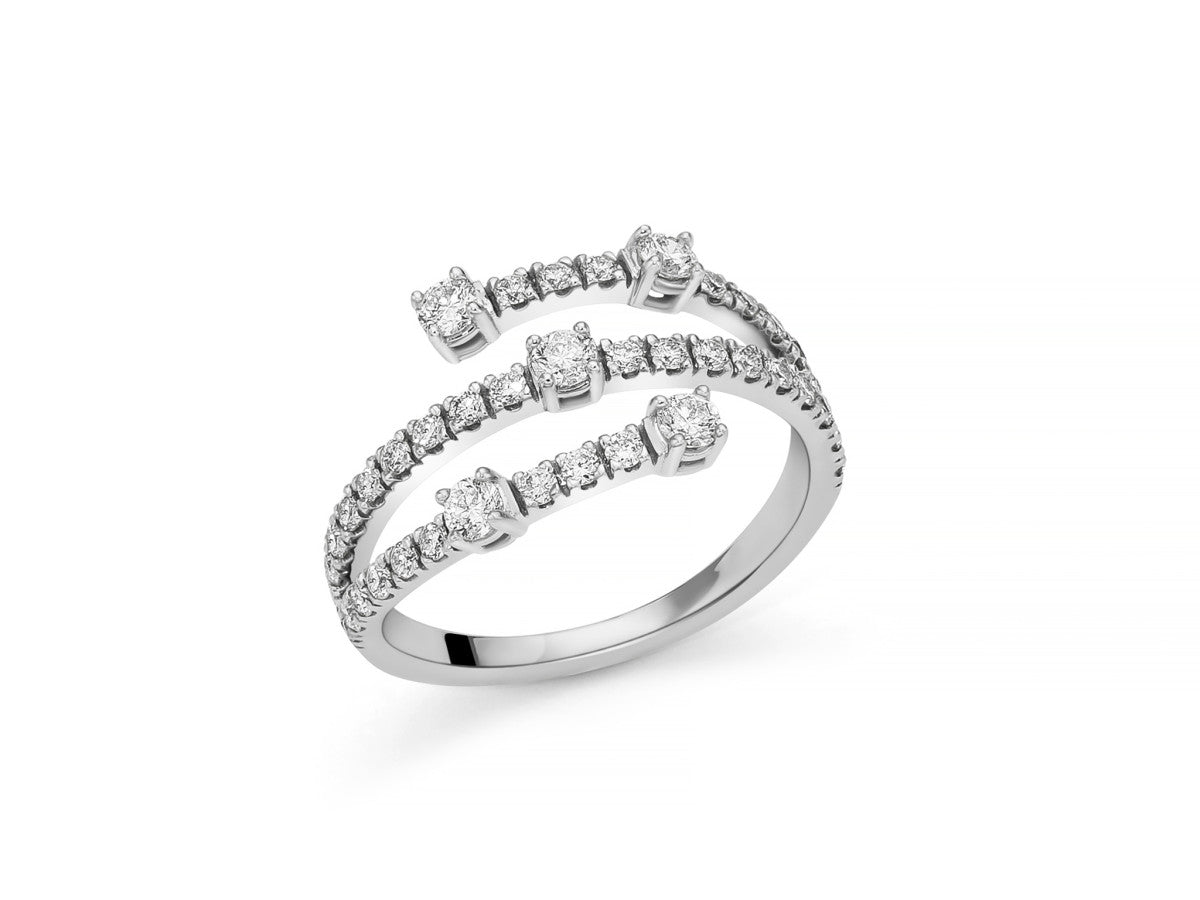 Anello Miluna Premium Diamonds in Oro 750 con Diamanti - 380031