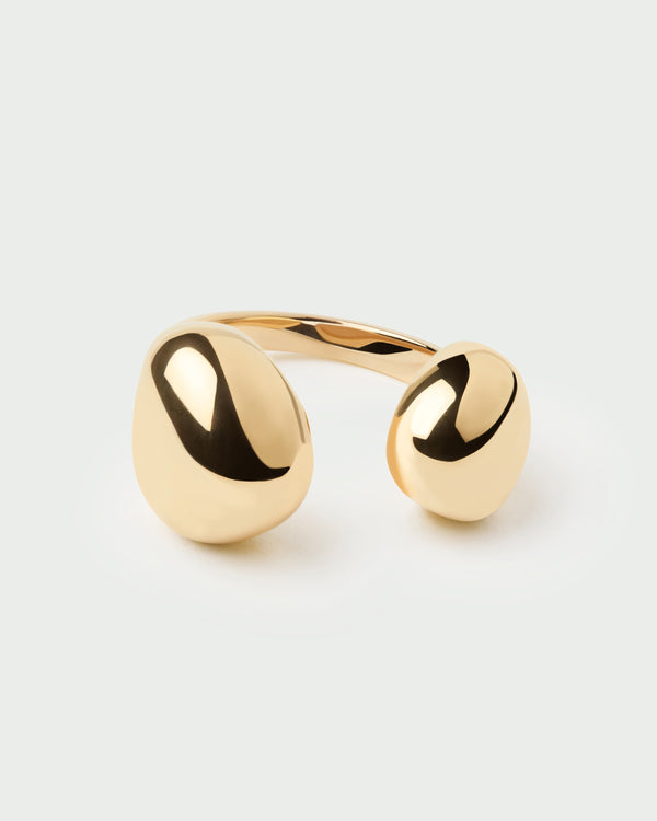 Anello PDPAOLA Gravity in Argento Riciclato con Design Scultoreo | Cod. AN01-D38
