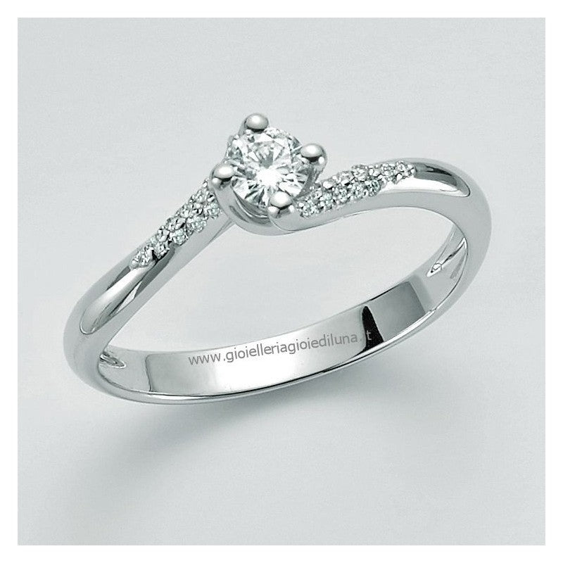 Anello Solitario Donna Miluna LID3297-018G7