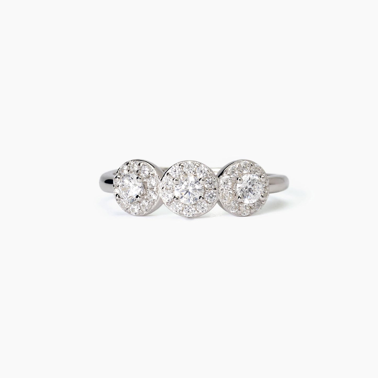 Anello donna MABINA MILANESIENNE in argento con zirconi bianchi - Codice 523368