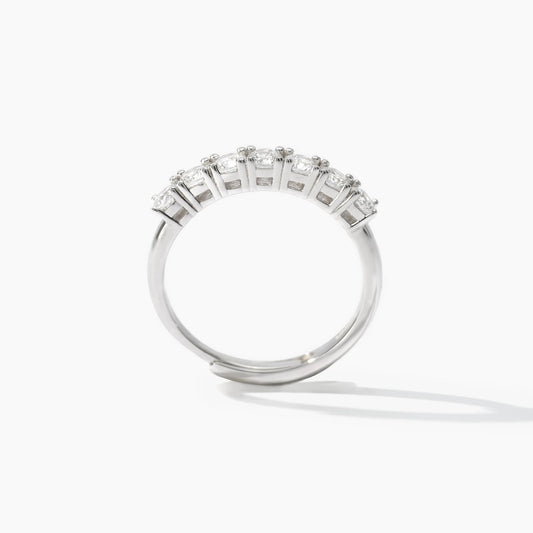 Anello veretta con zirconi MABINA SEVENTIES - Codice 523185