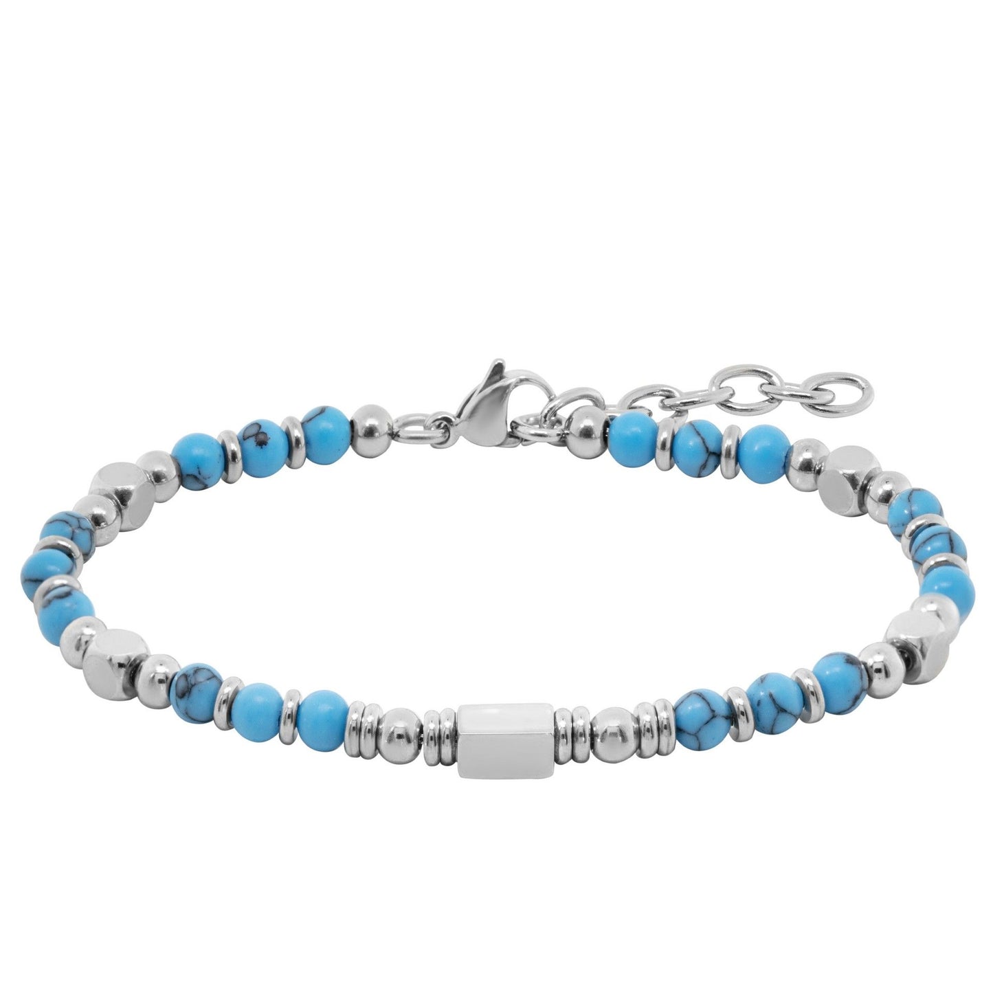 Bracciale Chimiama Gioielli in Acciaio e Pasta di Turchese per Uomo | Cod. 120366