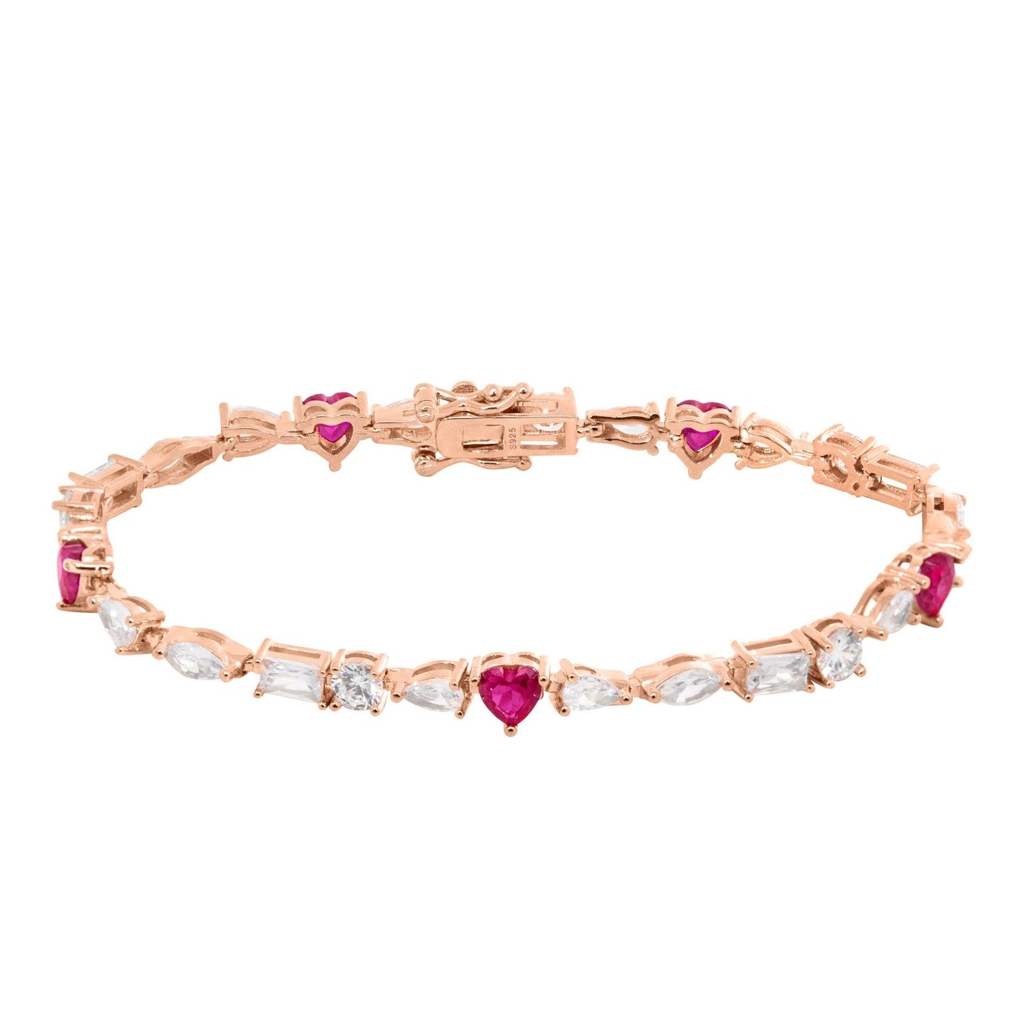 Bracciale Chimiama Gioielli in Argento 925 con PVD Oro Rosa e Tormalina | Cod. 120282