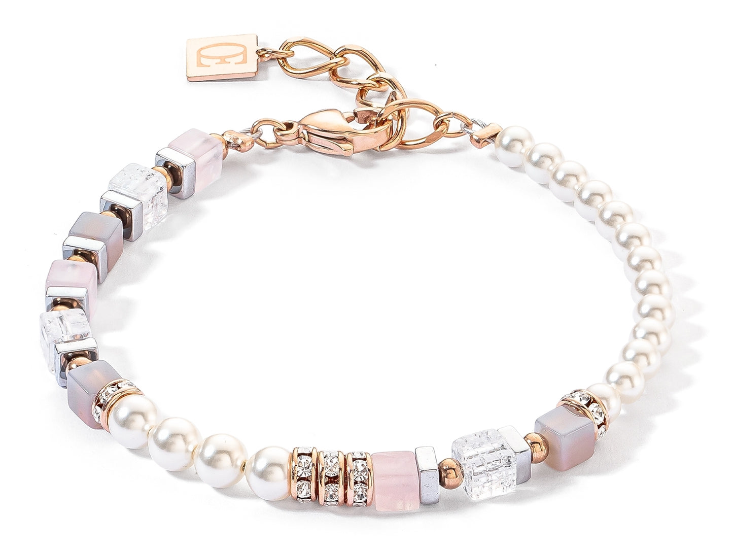 Bracciale Coeur de Lion - Cristalli Rosa 4354/30-1920