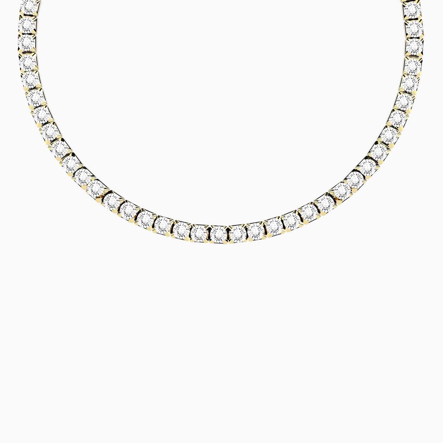 Bracciale Componibile Kidult - Acciaio Dorato, Cristalli Bianchi e "Comfort Fit" 732388