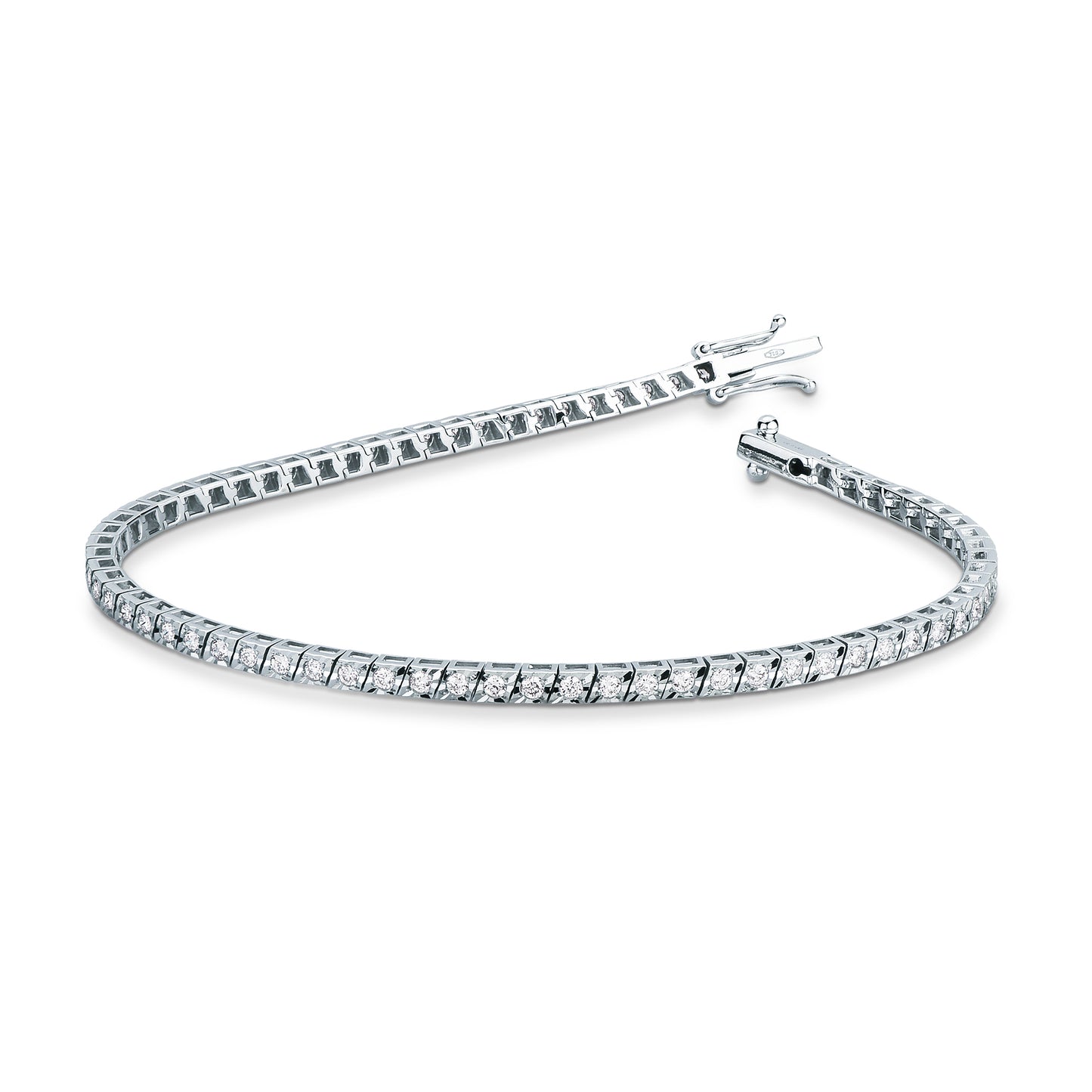 Bracciale Mirco Visconti in Oro Bianco 18kt con Diamanti Brillanti (NL001/30)