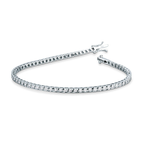 Bracciale Mirco Visconti in Oro Bianco 18kt con Diamanti Brillanti (NL1/30)