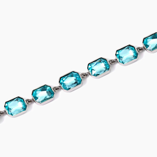 Bracciale Regolabile con Cristalli Azzurri | Cod. 831001 2