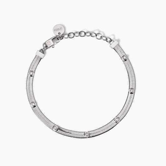 Bracciale Regolabile con Cristalli Bianchi | Cod. 831010 2