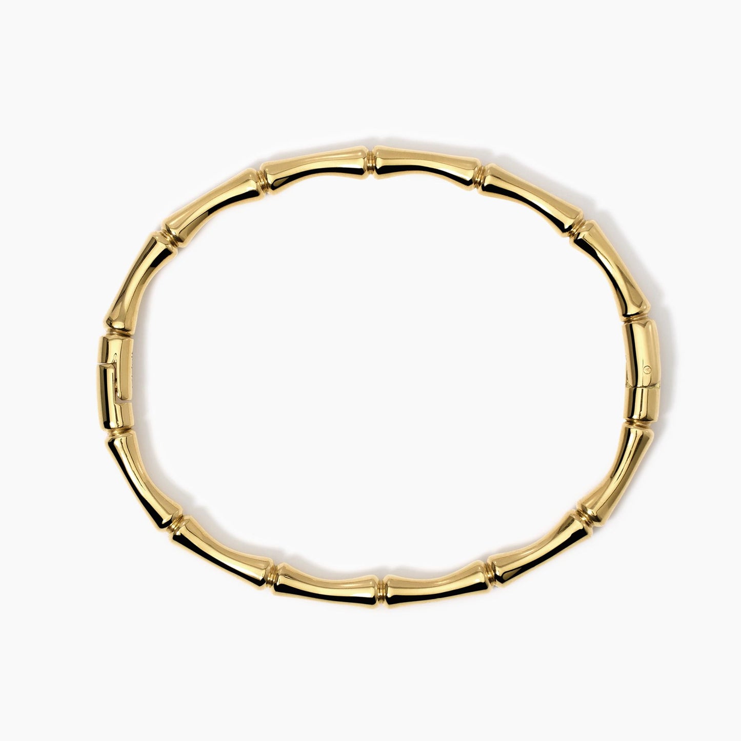 Bracciale Rigido Bambù in Acciaio Dorato Kidult - 831060