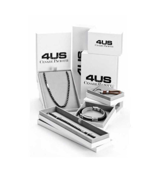 Bracciale Tennis Donna Acciaio Dorato con Cristalli - 4UBR5491W