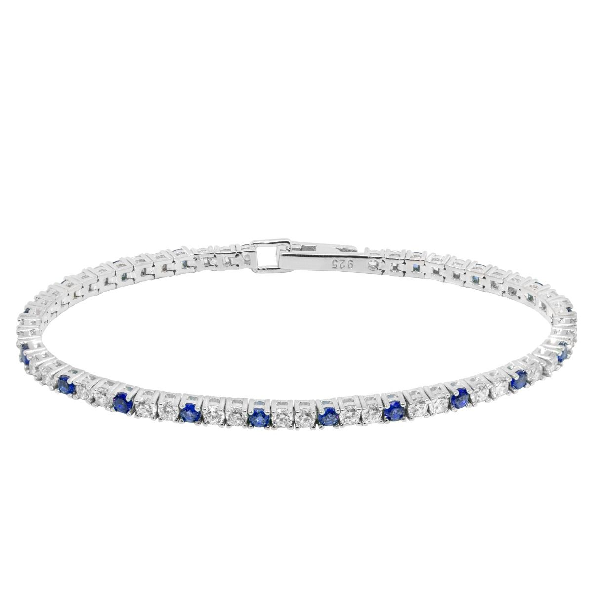 Bracciale Tennis "Tennis Lover" 120103 - Zaffiro - Chi mi ama