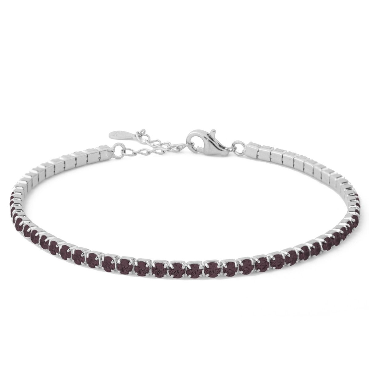 Bracciale Tennis "Tennis Lover" 120215 - Nero - Chi mi ama