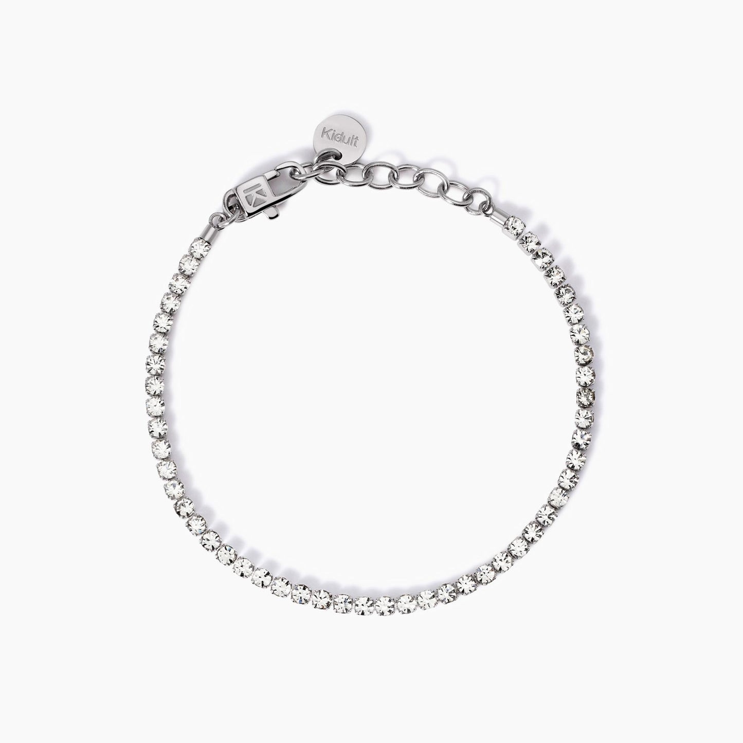 Bracciale Tennis con Cristalli Bianchi Kidult Style 11 - 831014