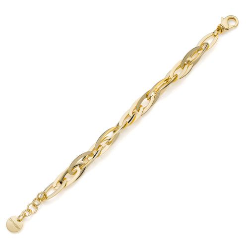 Bracciale Unoaerre Catena a Navette Dorato 2342
