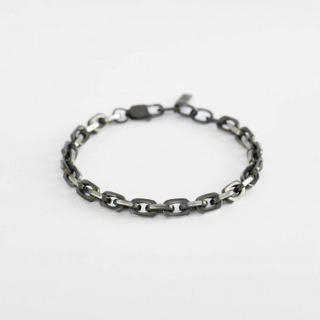 Bracciale Uomo Catena in Acciaio Brunito 2Jewels 232285