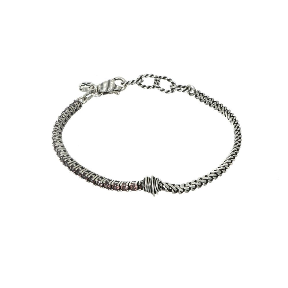 Bracciale Uomo in Argento - Giacomo Burroni - BC0417