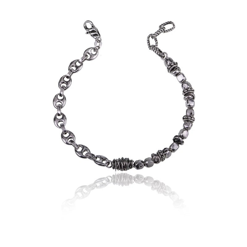 Bracciale Uomo in Argento - Giacomo Burroni - MBC0109