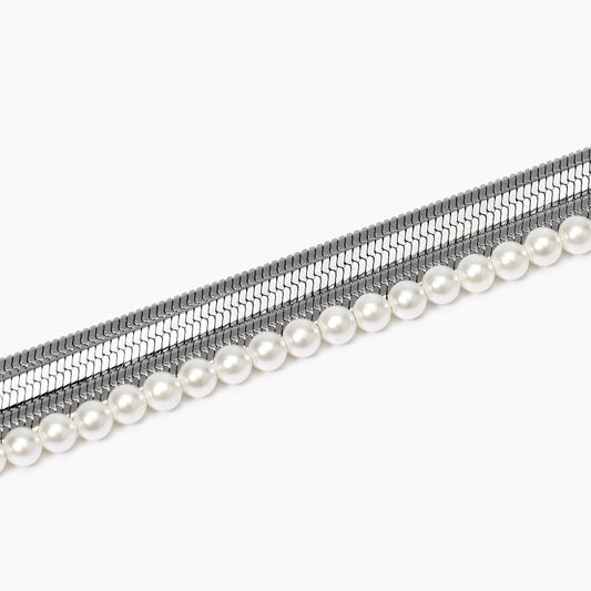 Bracciale con Catena e Perle Conchiglia Kidult Style 14 - 831045