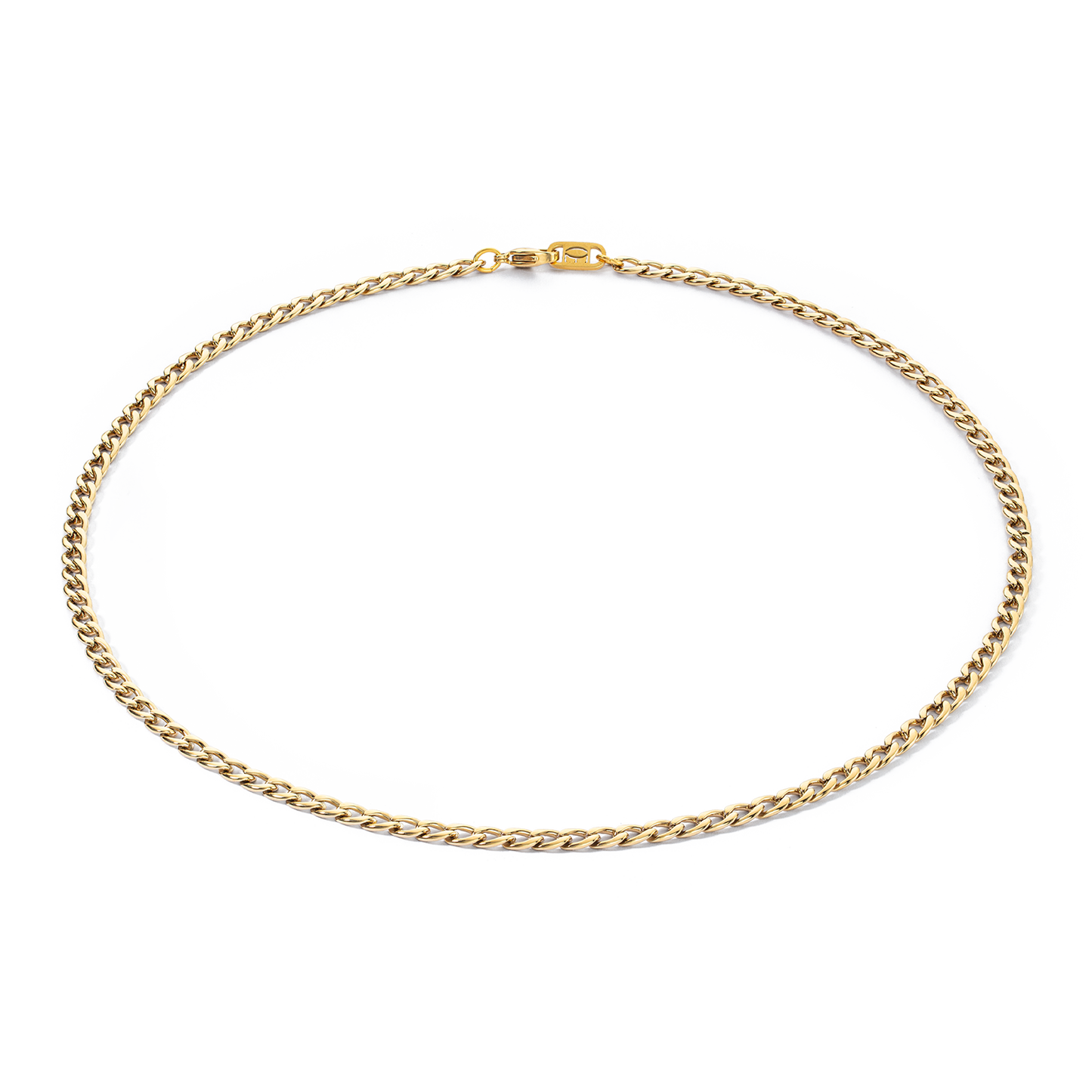 Catena di prolunga COEUR DE LION in acciaio inox dorato 50 cm - 8600881600