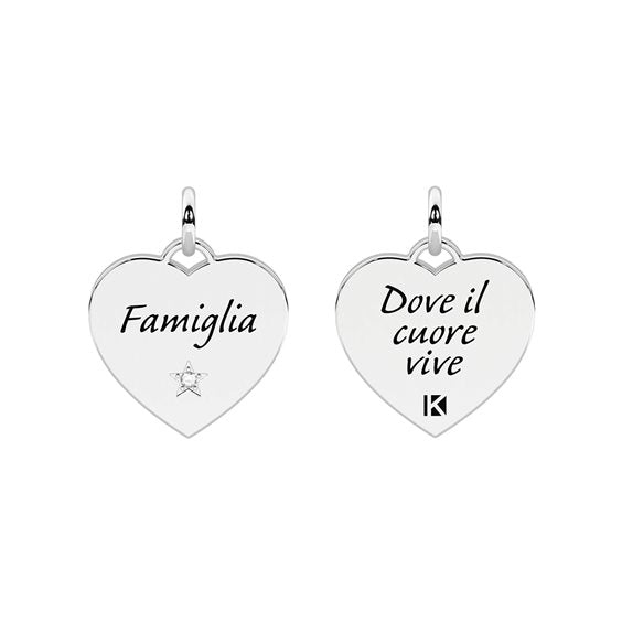 Charm Kidult Family Cuore "Dove il cuore vive" 741207