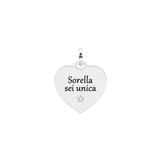 Charm Kidult Family Cuore Sorella 741213