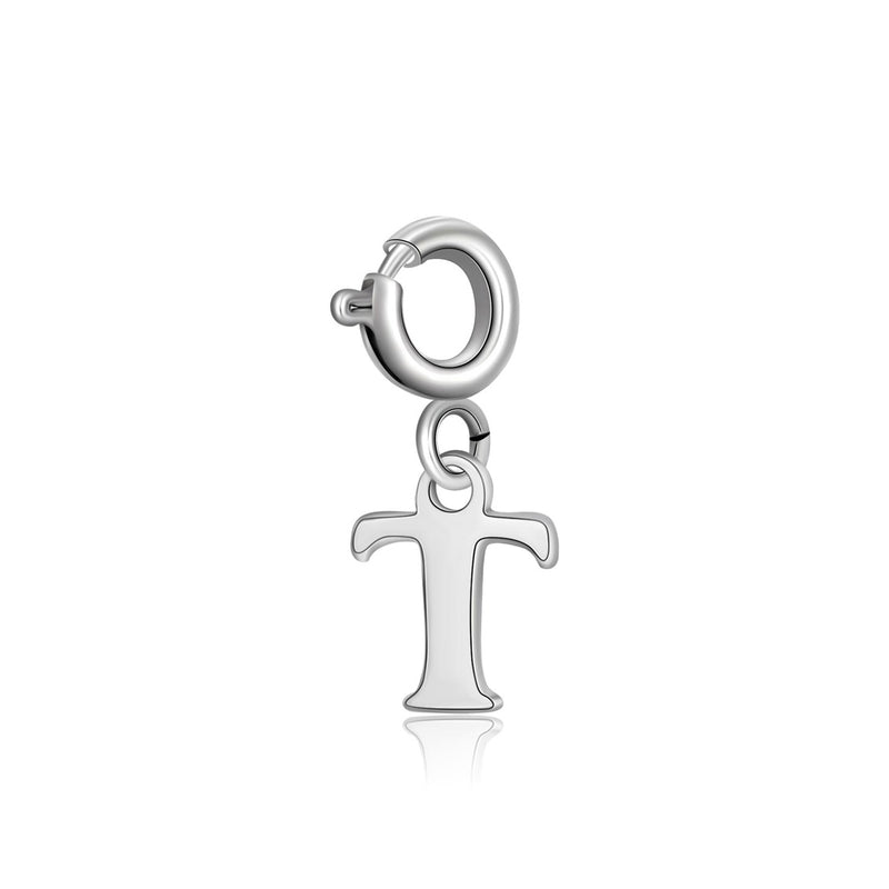 Charm Lettera T in Acciaio - S'Agapò - SHAR0T