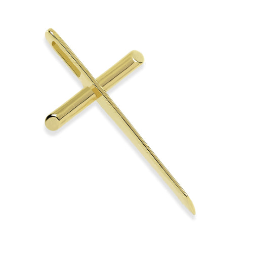 Ciondolo Croce UNOAERRE in Bronzo Dorato | Collezione Fashion Uomo 2534