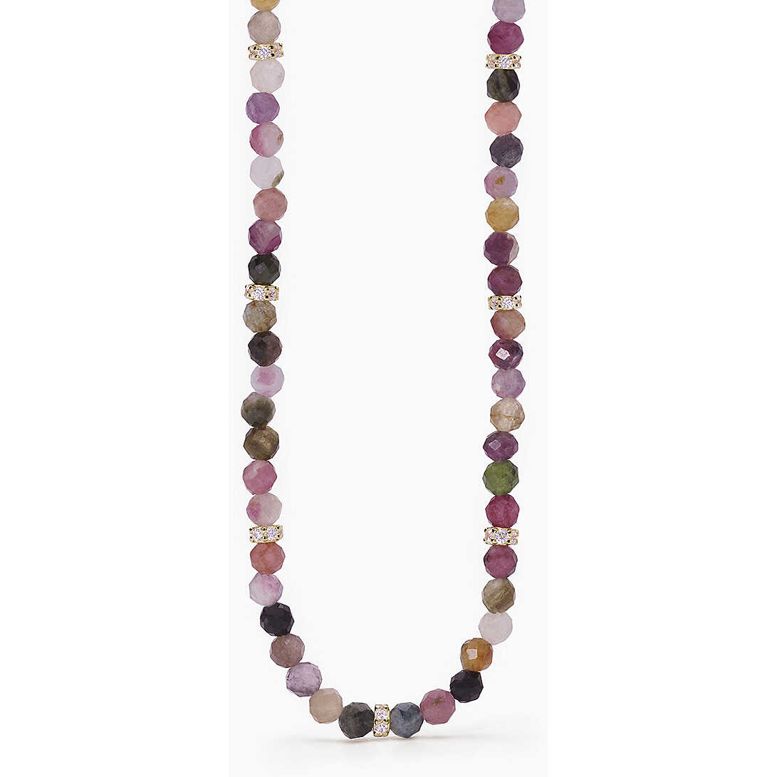 Collana Donna in Argento con Zircone Bianco Mabina Gioielli 553541