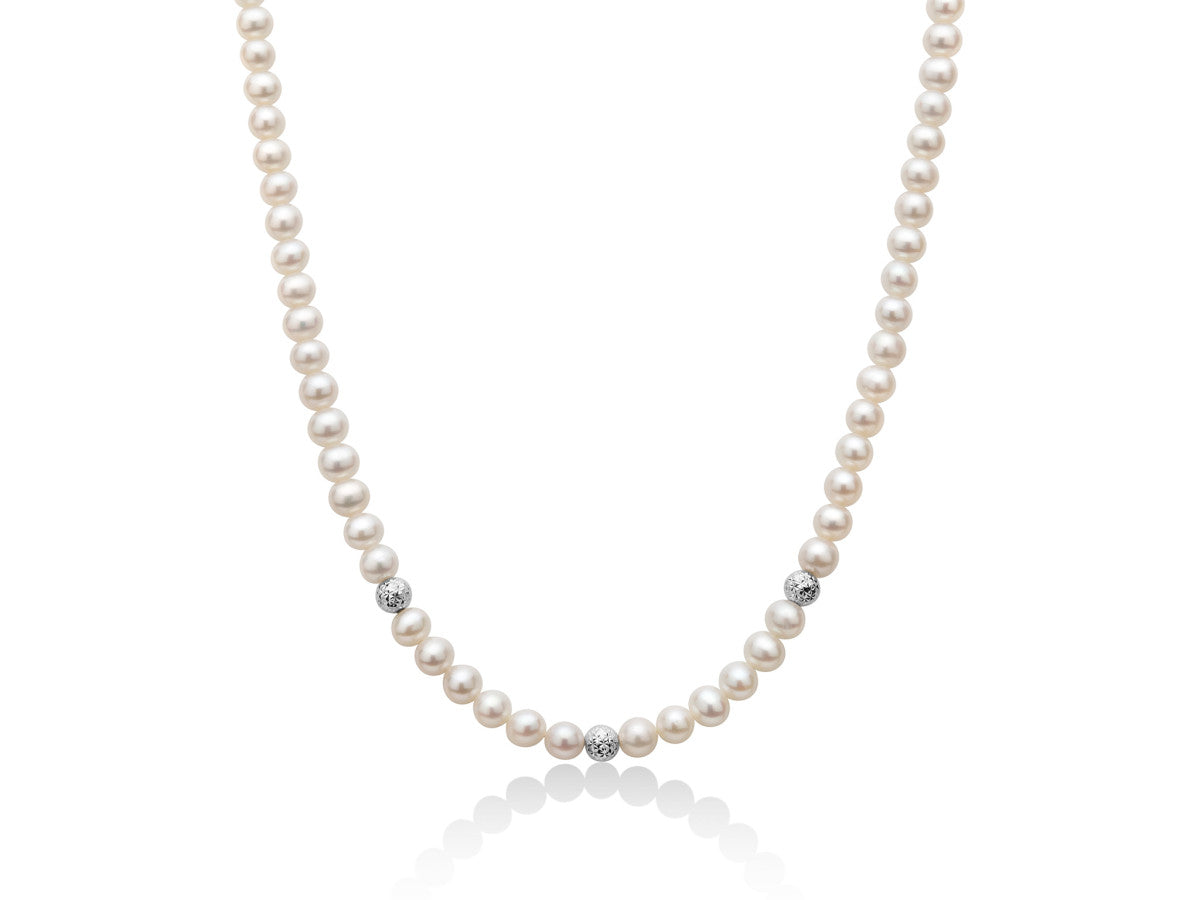 Collana Miluna in Oro 750 con Perle - 370147