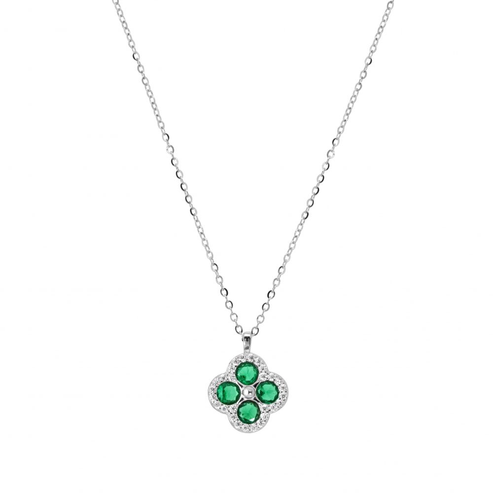 Collana "Tutti pazzi per il colore" 130267 - Smeraldo - Chi mi ama