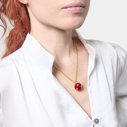 Collana Unoaerre con Mina Piccola Bordeaux 2703