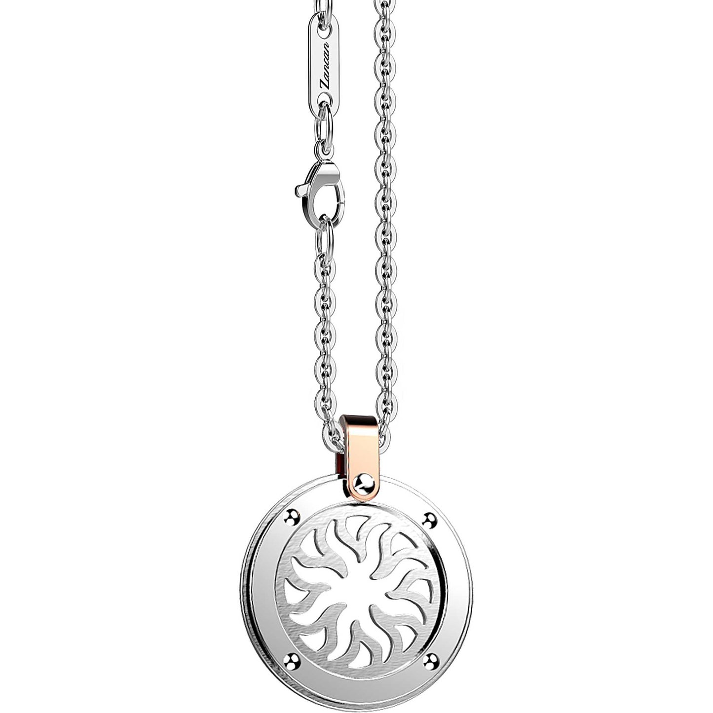 Collana Uomo Zancan Hi Teck in Acciaio 316L - Modello EHC141