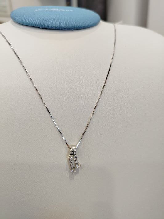 Collier Miluna in Oro 750 con Diamanti - 380361 regalo