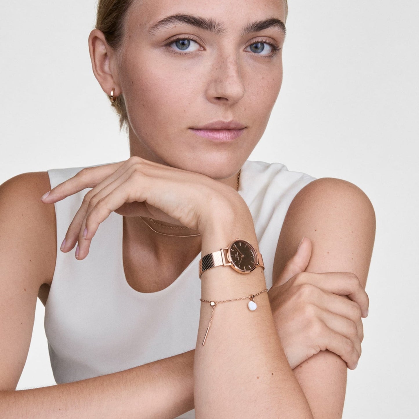 Daniel Wellington Orologio Petite Reflection Rose Gold - DW00100795