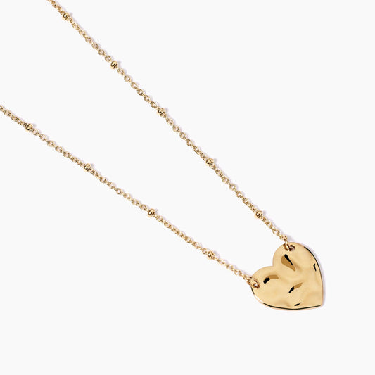 Girocollo Dorato Regolabile con Cuore Martellato | Cod. 851009 2