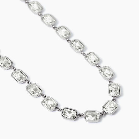 Girocollo Kidult Style 01 in Acciaio 316L con Cristalli - 851005 2