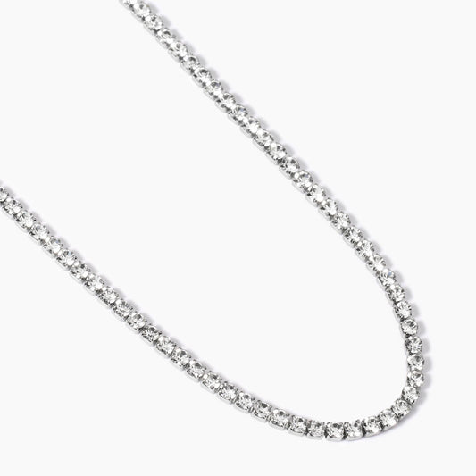 Girocollo Kidult Style 11 in Acciaio 316L con Cristalli - 851016 2