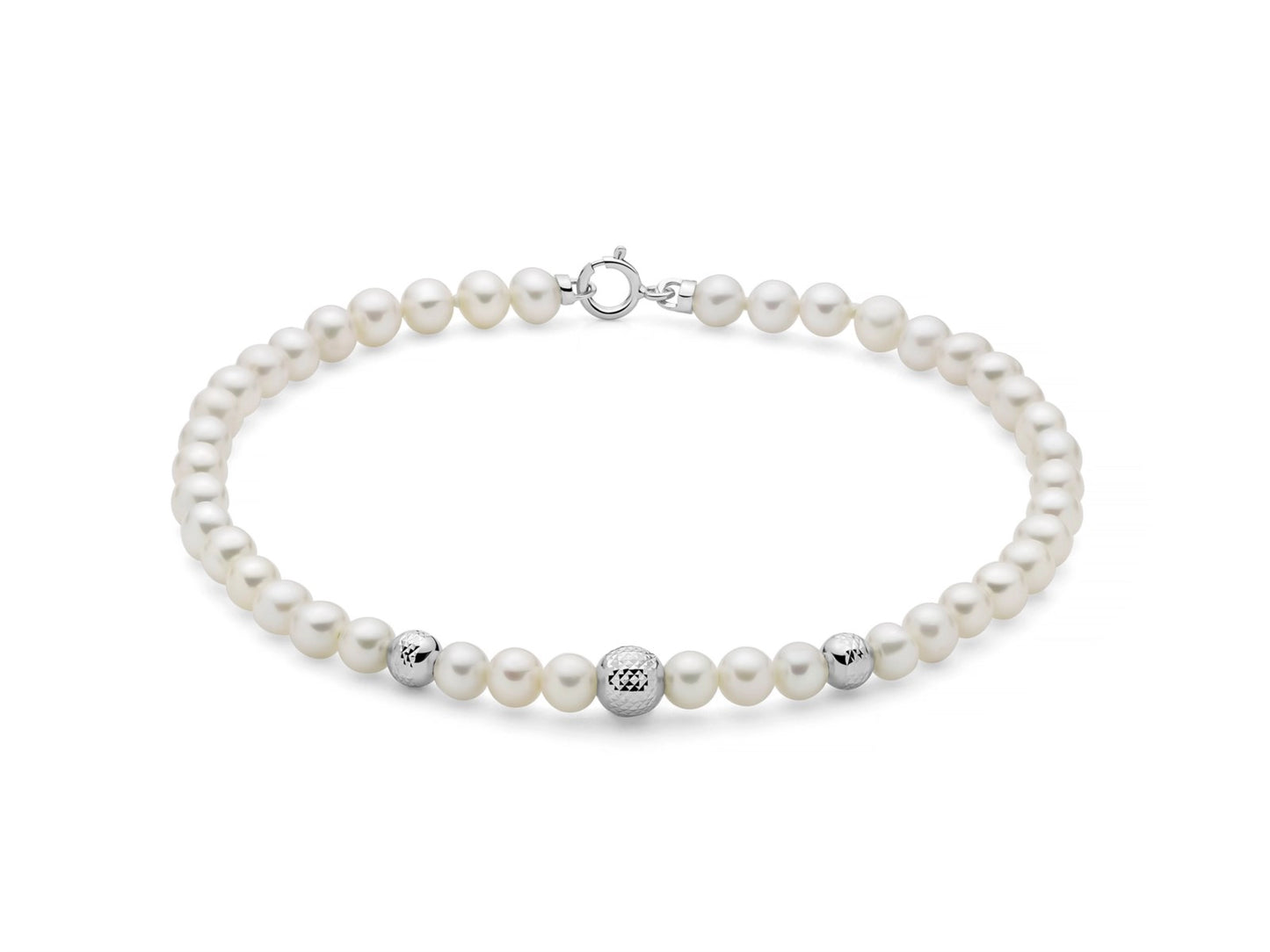 Miluna | Bracciale Donna Perle Boule e Fantasia - PBR3715