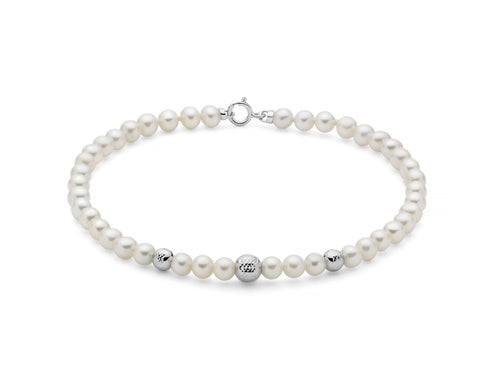 Miluna | Bracciale Donna Perle Boule e Fantasia - PBR3715