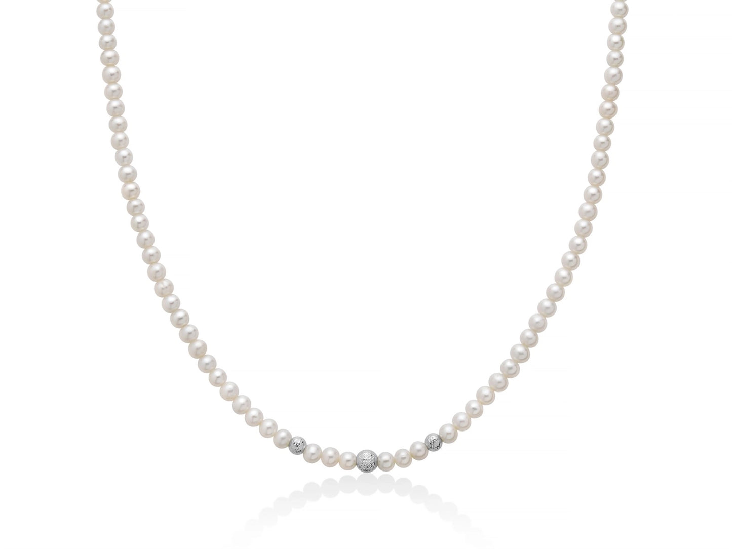 Miluna | Collana Donna Perle Boule e Fantasia - PCL6749