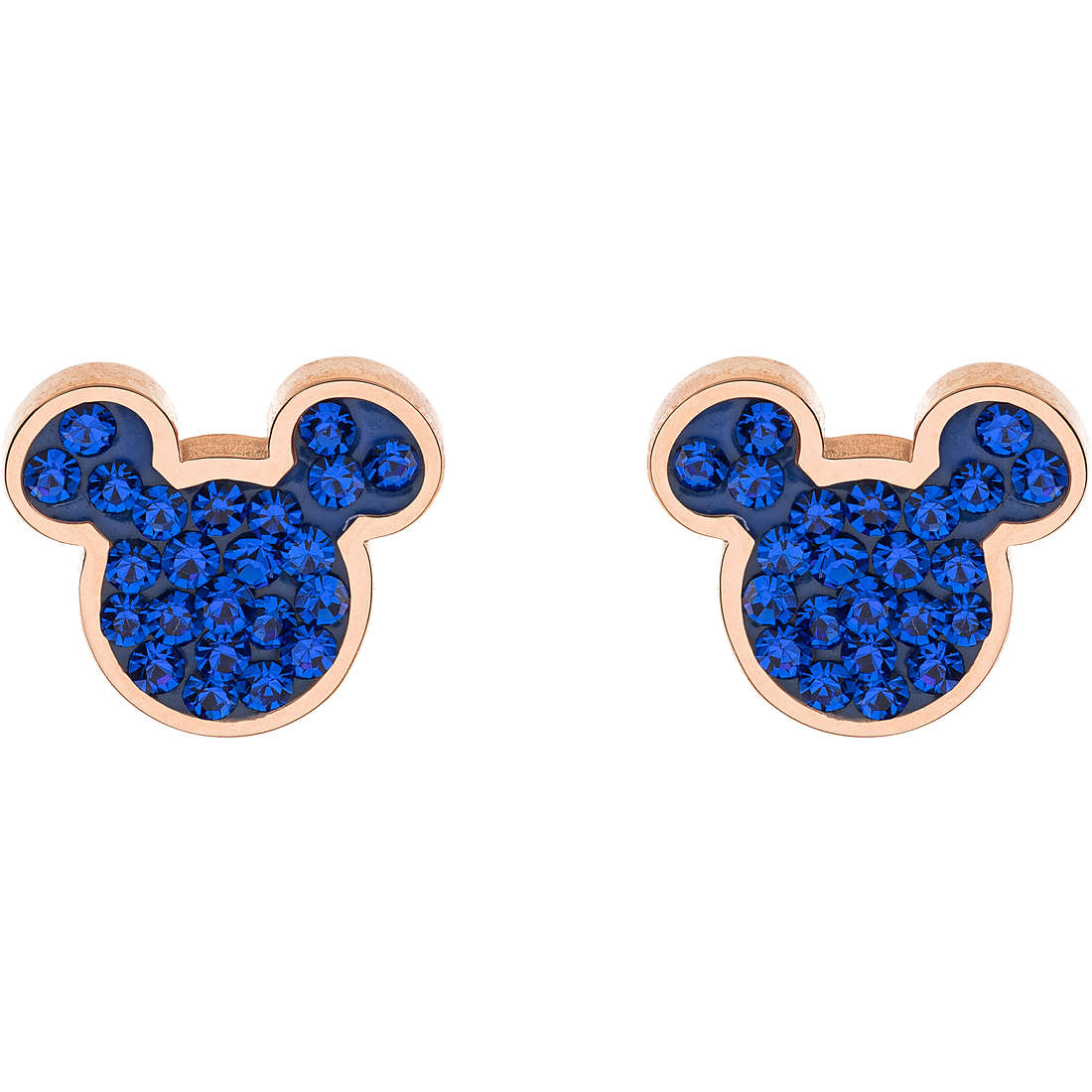 Orecchini Bambina Disney Mickey con Zirconi Blu - E600178PRBL-B.CS
