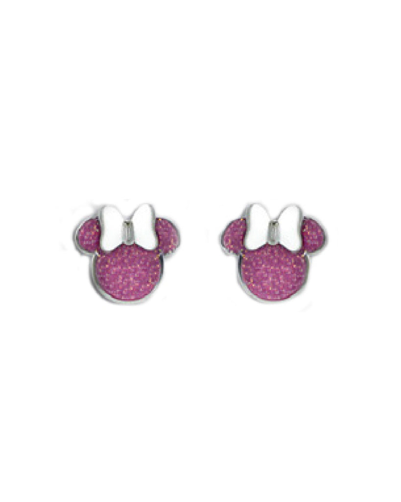 Orecchini Bambina Disney Minnie Mouse Glitter Rosa - E600196NKL.TP