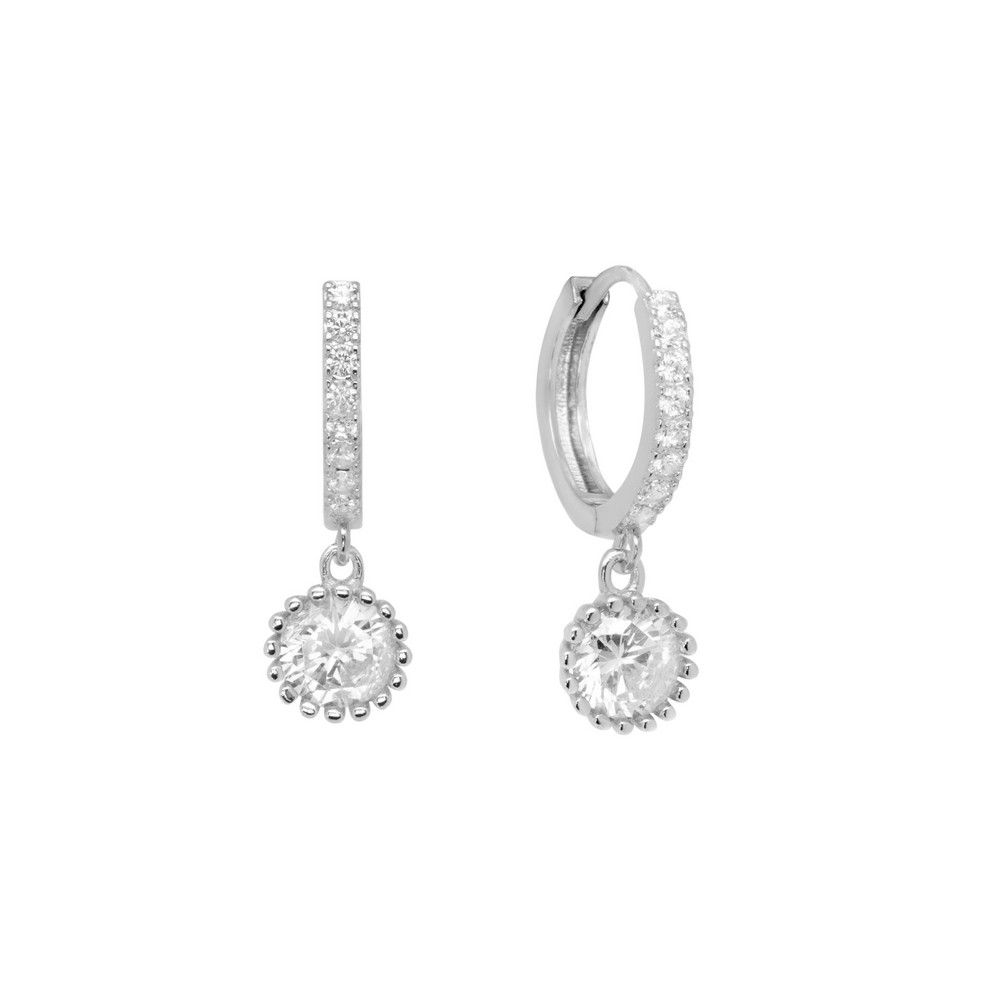 Orecchini Chimiama in Argento 925 con Zirconi - Codice: 140545